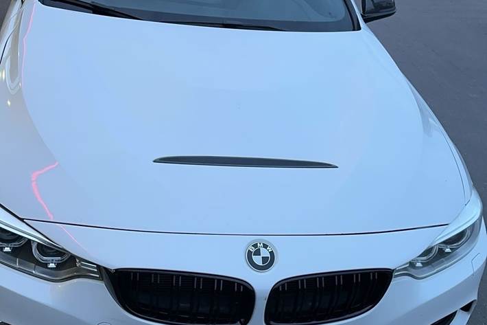 Hvid BMW 4-serie fra 2016