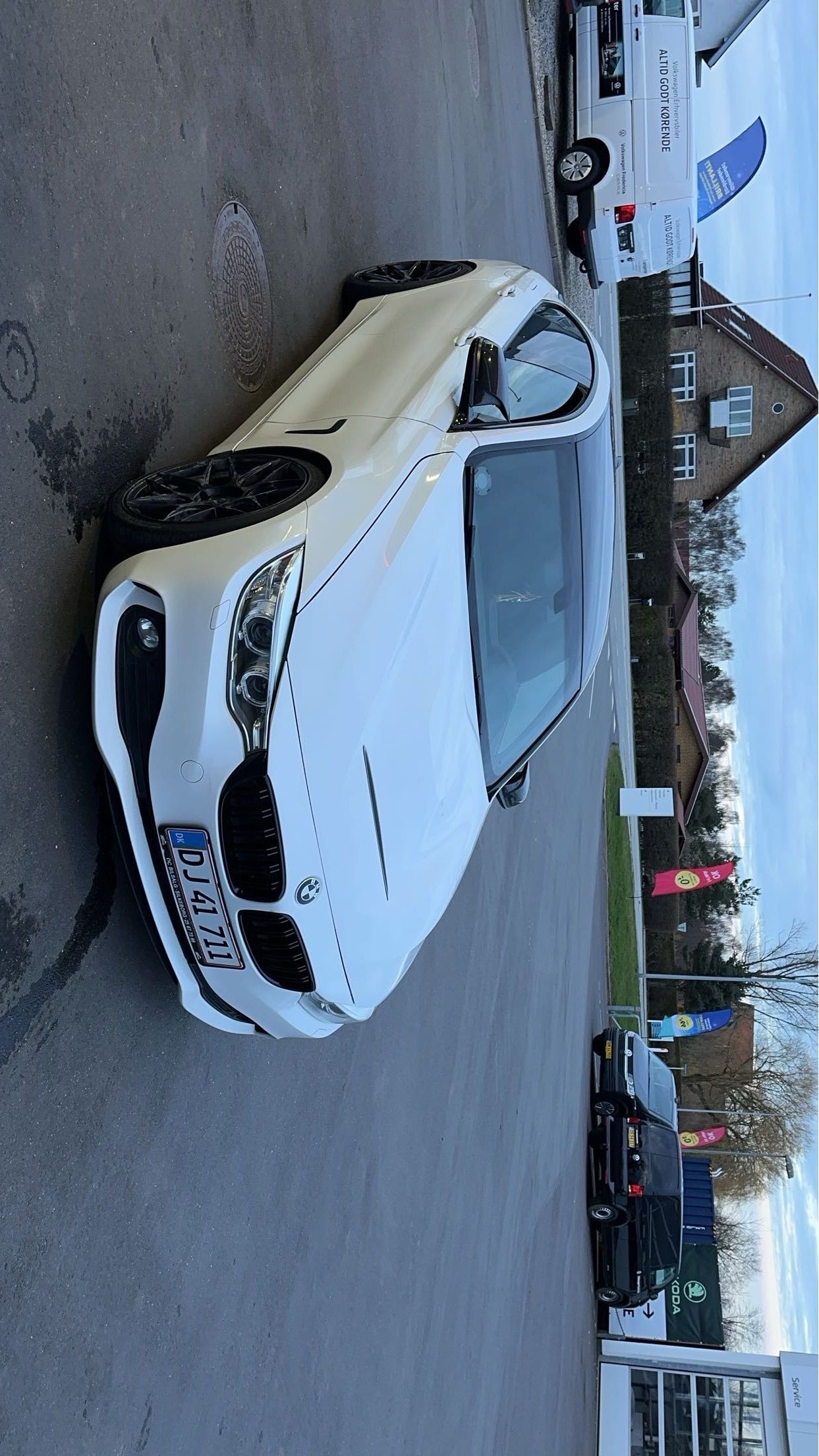 Hvid BMW 4-serie fra 2016