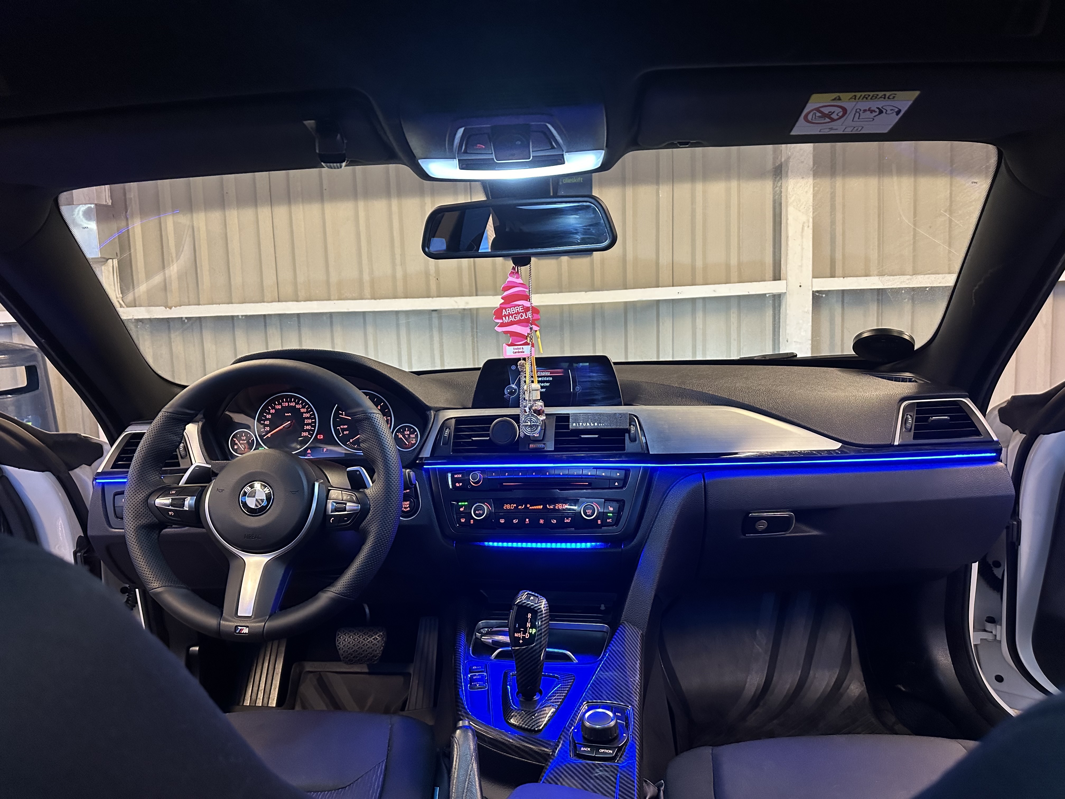 Hvid BMW 4-serie fra 2016