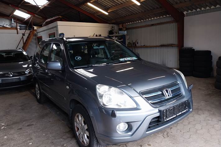 Blå Honda CR-V fra 2006