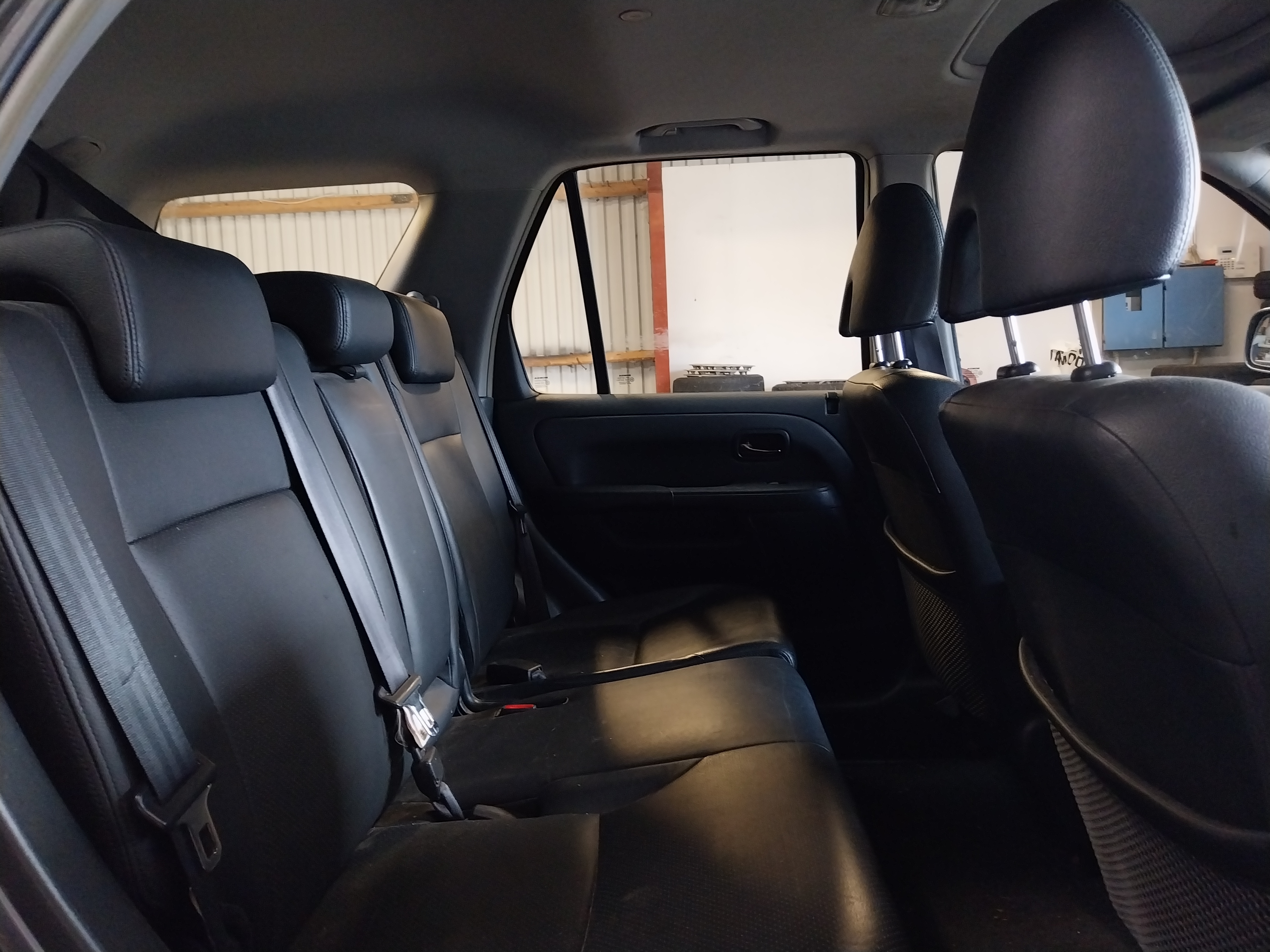 Blå Honda CR-V fra 2006