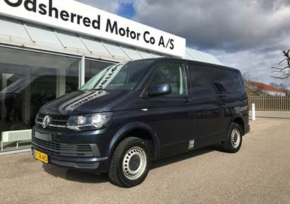 VW Transporter 2,0 TDi 102 Kassevogn kort