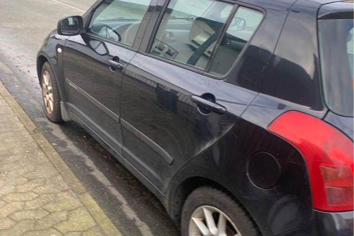 Sort Suzuki Swift fra 2006