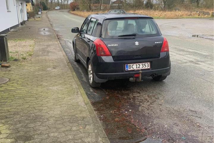Sort Suzuki Swift fra 2006