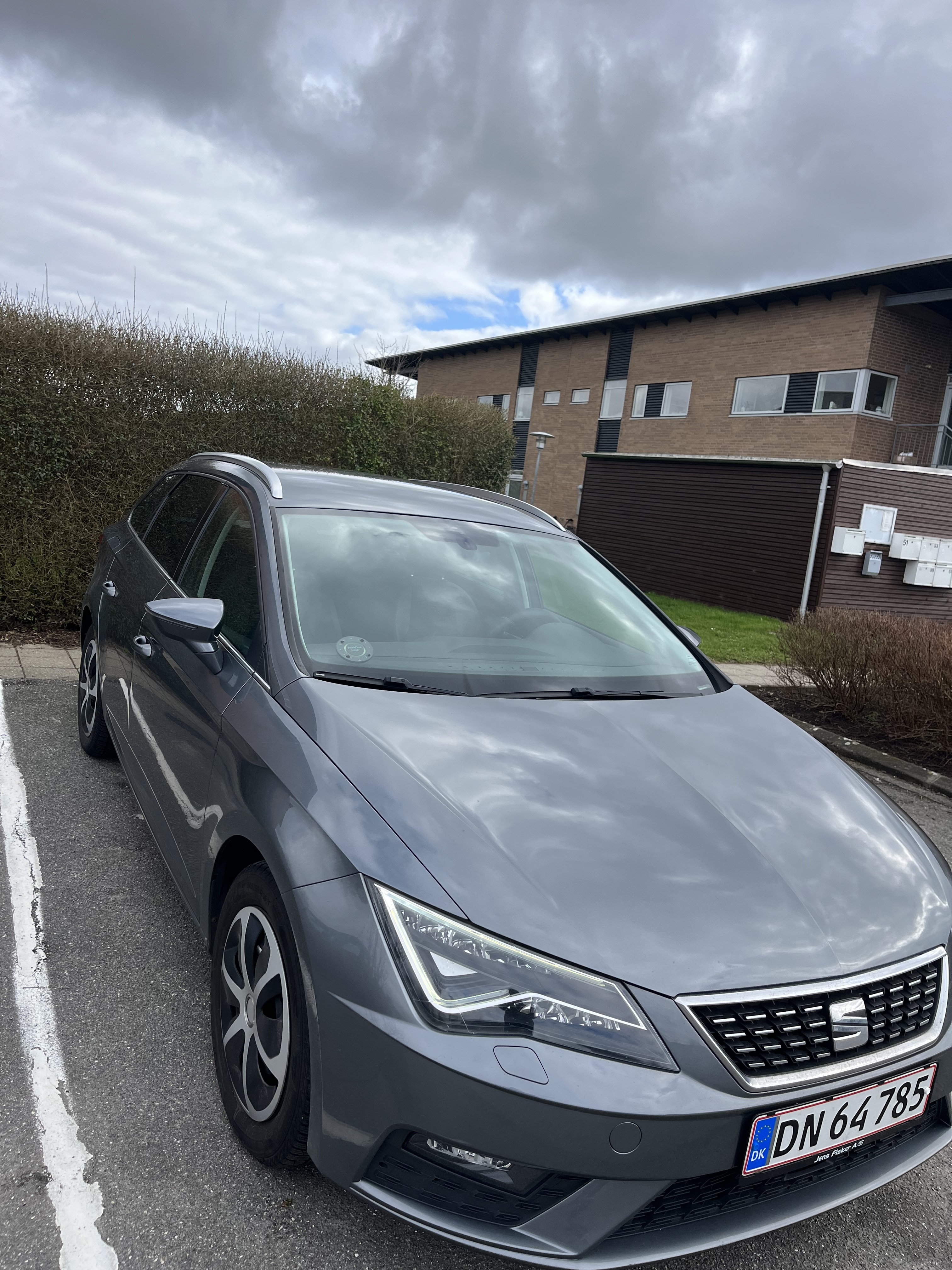 Grå Seat Leon fra 2017