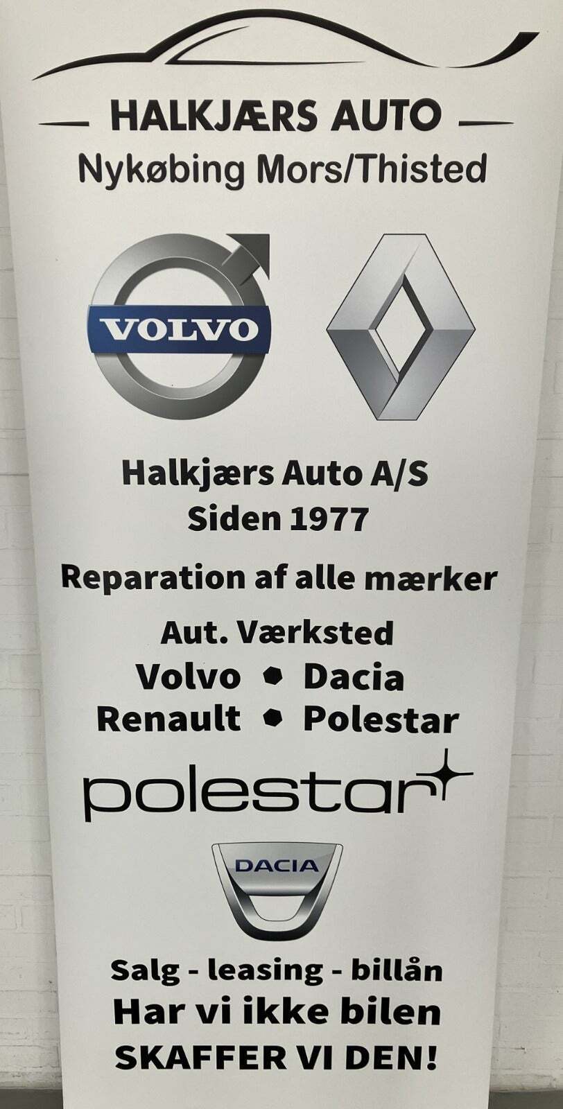 Blå Polestar 2 fra 2022