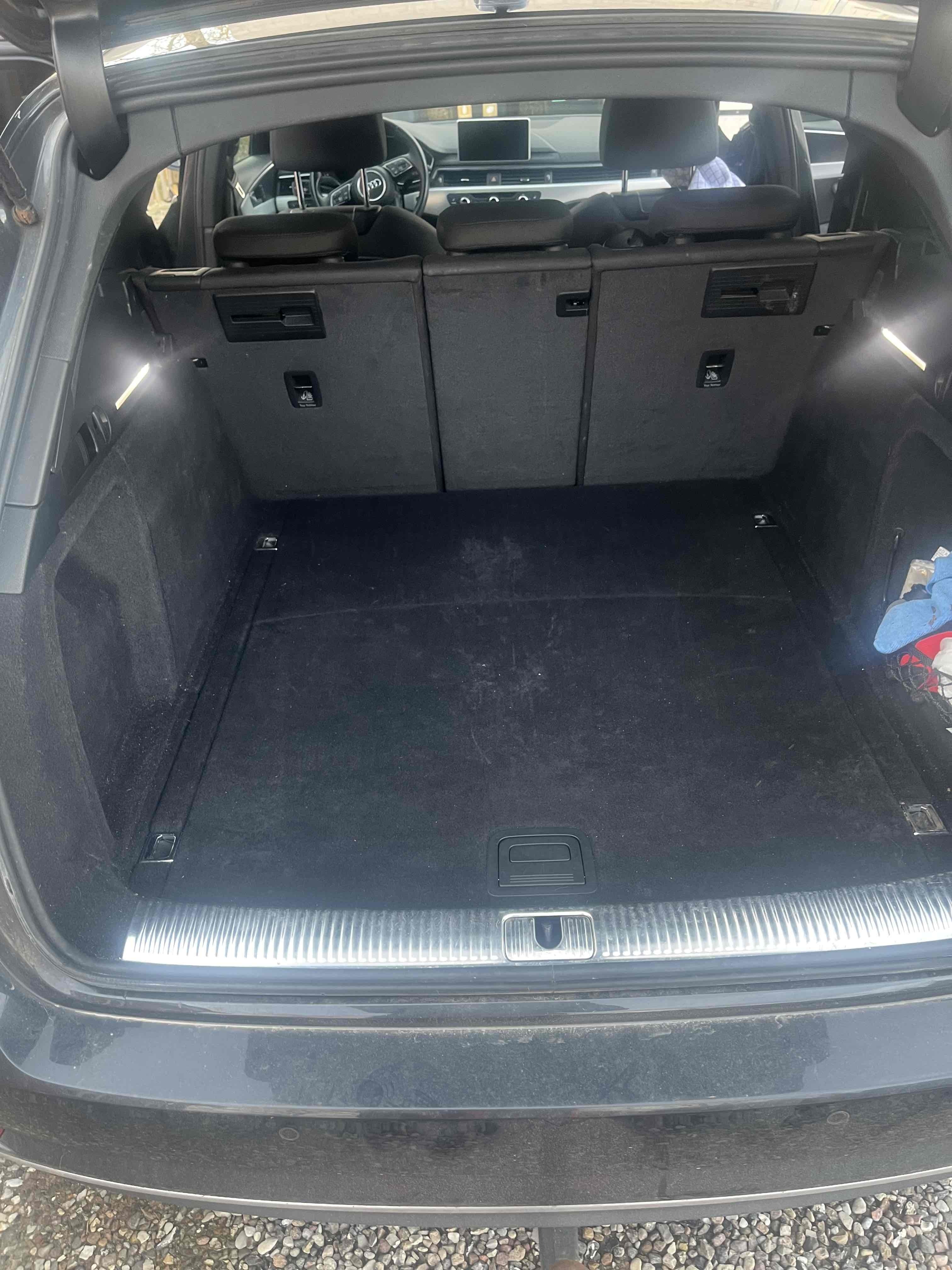 Grå Audi A4 fra 2018
