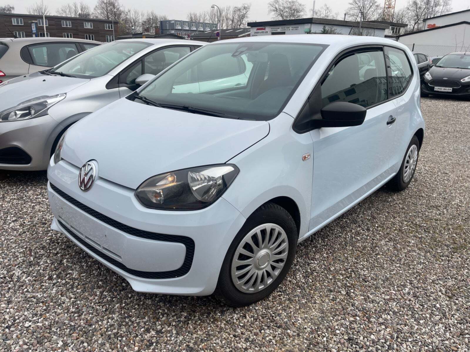 Blå VW UP! fra 2012