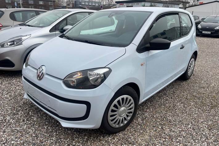 Blå VW UP! fra 2012