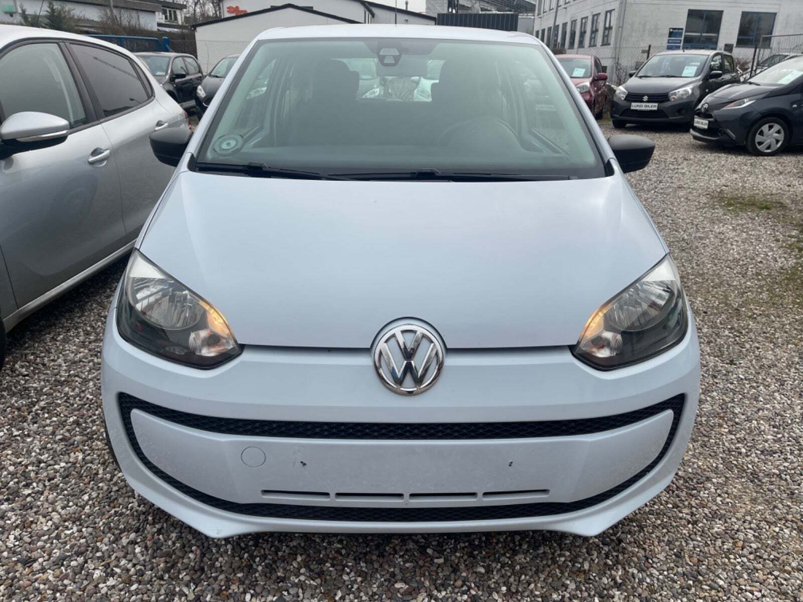 Blå VW UP! fra 2012