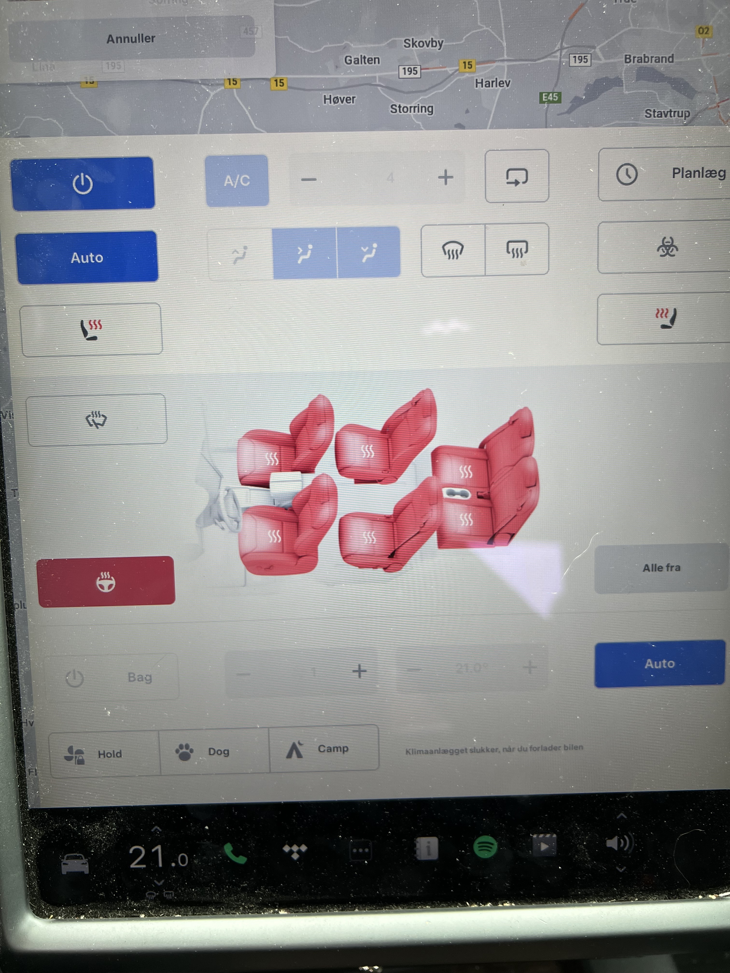 Sort Tesla Model X fra 2019