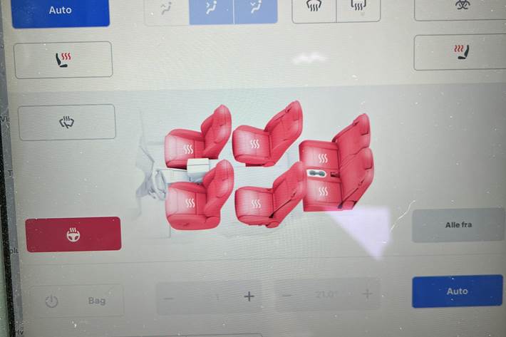 Sort Tesla Model X fra 2019