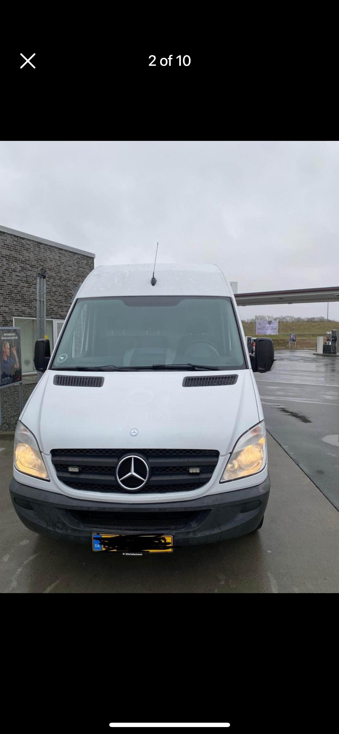 Mercedes Sprinter 2,1 313 CDI Kassevogn  Standard
