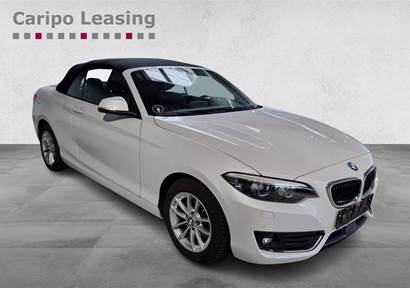 BMW 220i 2,0 Advantage Steptronic 184HK Cabr. 8g Aut.