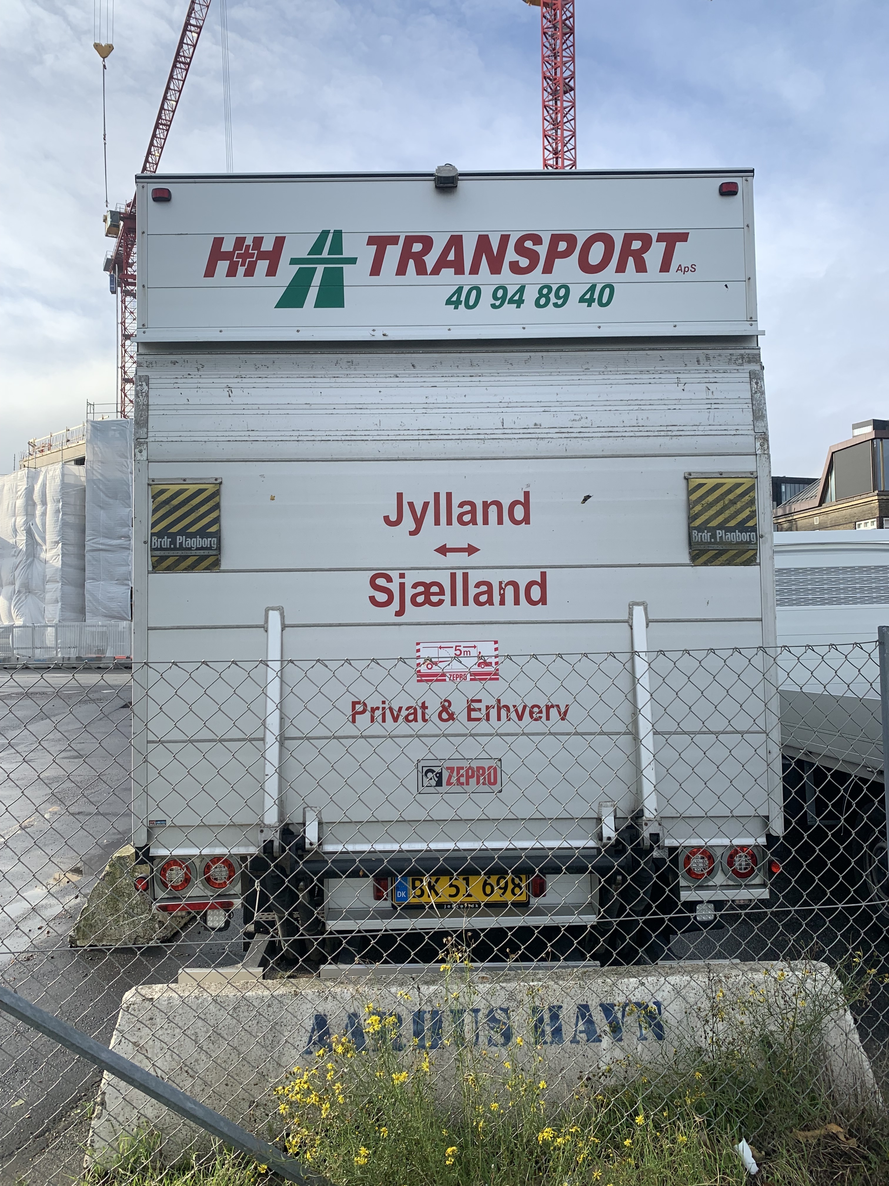 Hvid Renault Master fra 2017
