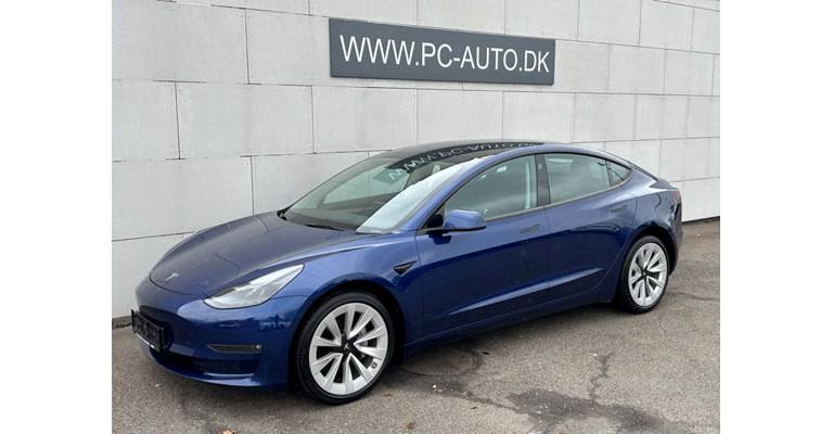 Tesla Model 3 Long Range AWD (Årgang 09/2023 og frem)