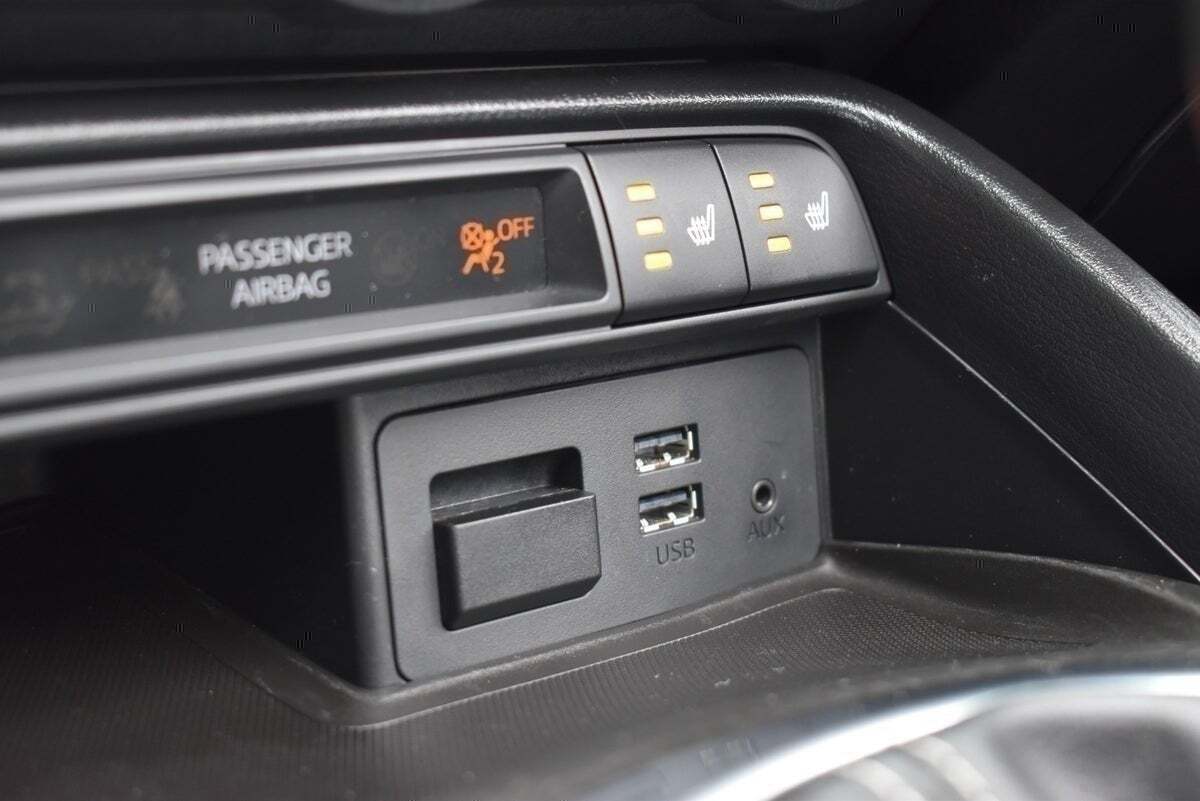 Rød Fiat 124 Spider fra 2016