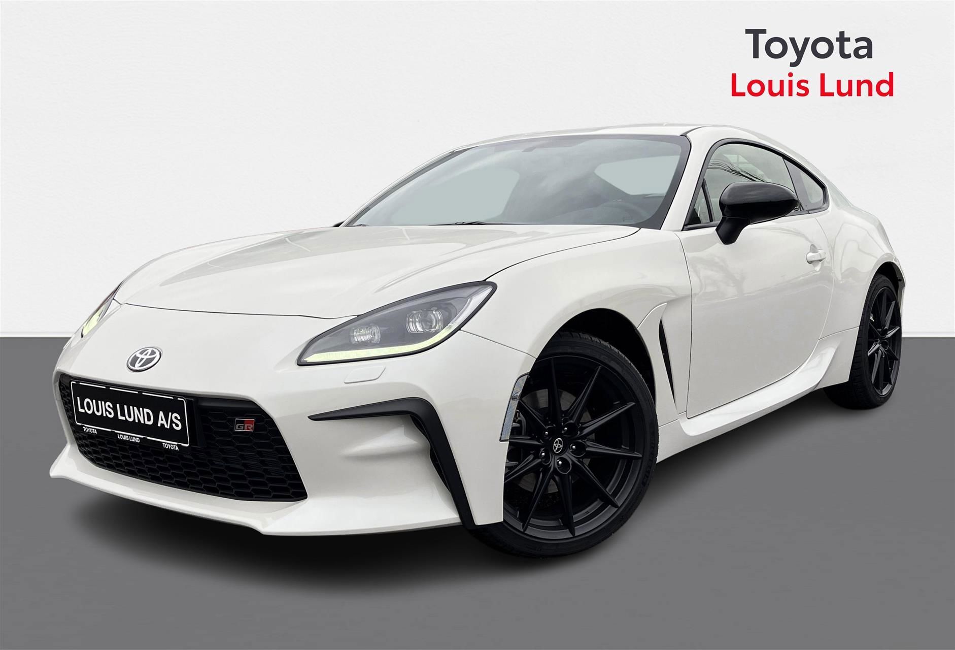 Hvid Toyota GR86 fra 2024