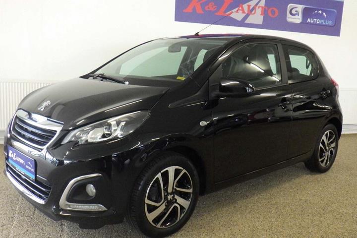 Sort Peugeot 108 fra 2016