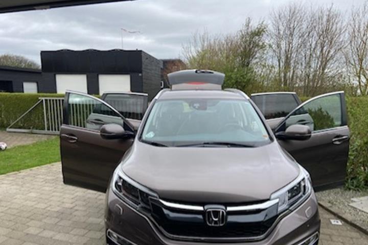 Grå Honda CR-V fra 2017