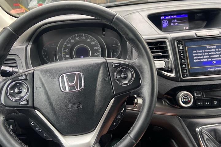 Grå Honda CR-V fra 2017