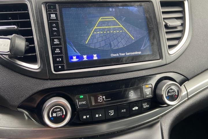 Grå Honda CR-V fra 2017
