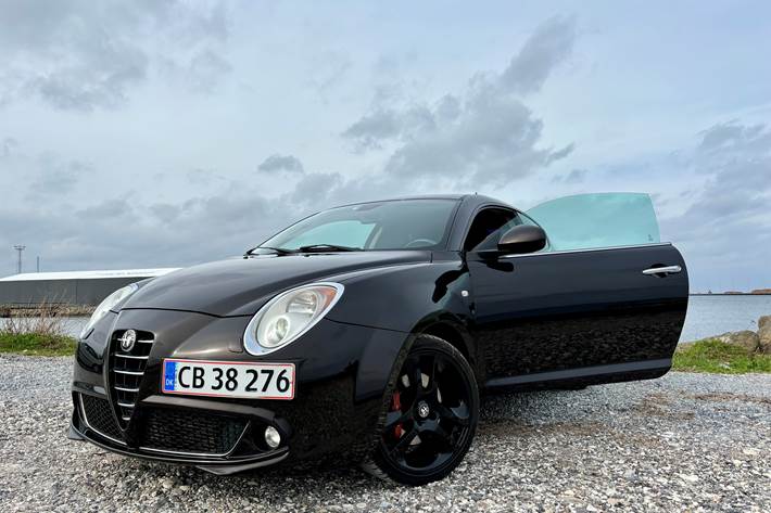 Sort Alfa Romeo MiTo fra 2008