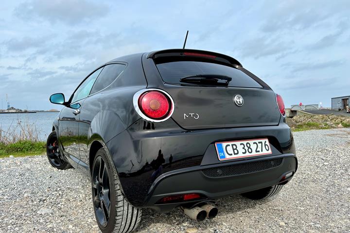Sort Alfa Romeo MiTo fra 2008