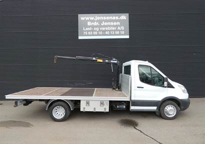 Ford Transit 2,2 350 STILLADSBIL M. KRAN TDCi Trend RWD 155HK Ladv./Chas. Man.