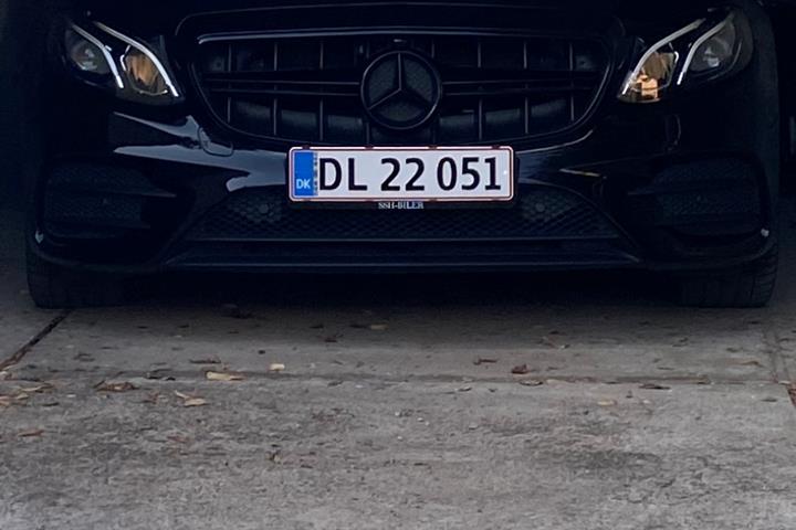 Sort Mercedes E-Klasse fra 2018