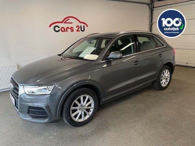 Grå Audi Q3 fra 2015