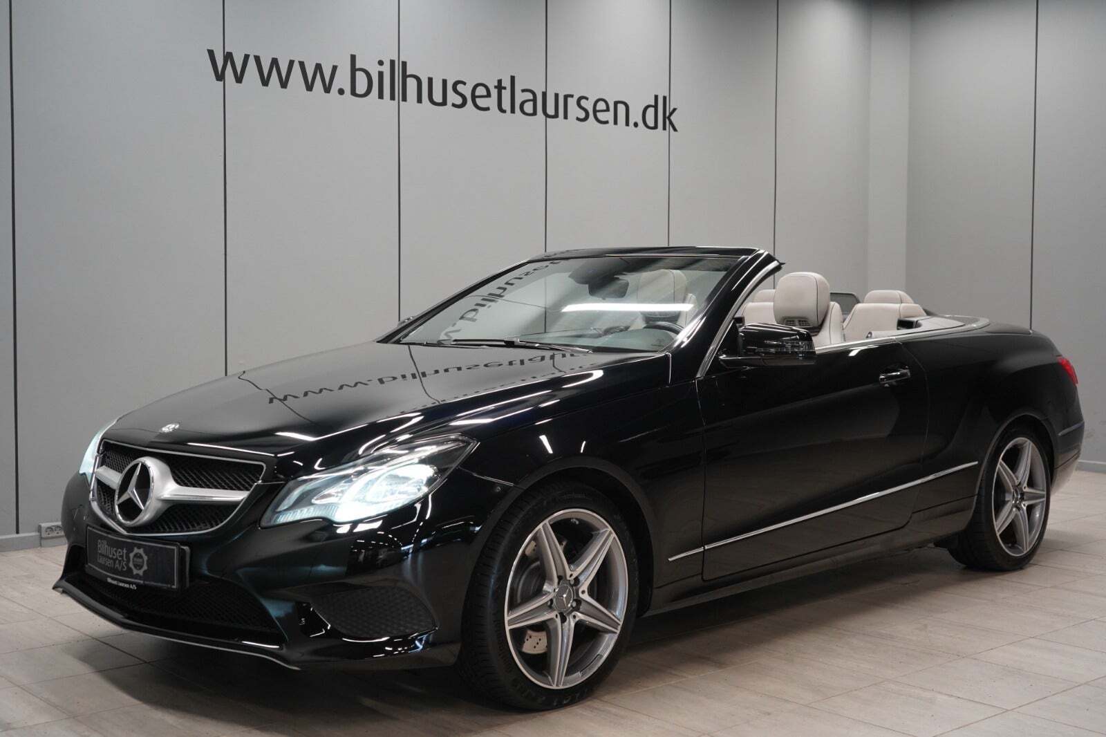 Sort Mercedes E400 fra 2015