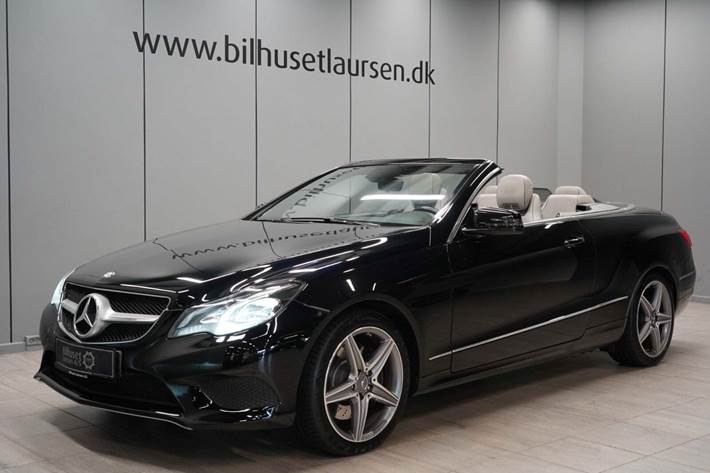 Sort Mercedes E400 fra 2015