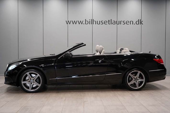 Sort Mercedes E400 fra 2015