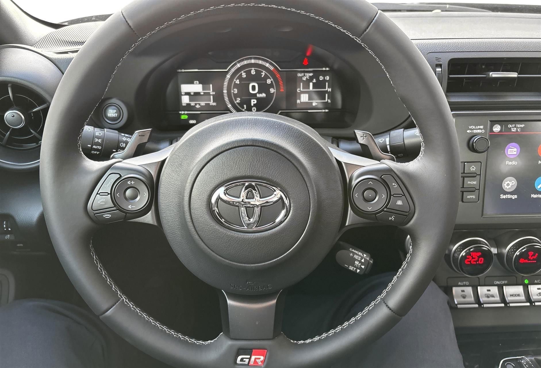 Sort Toyota GR86 fra 2024