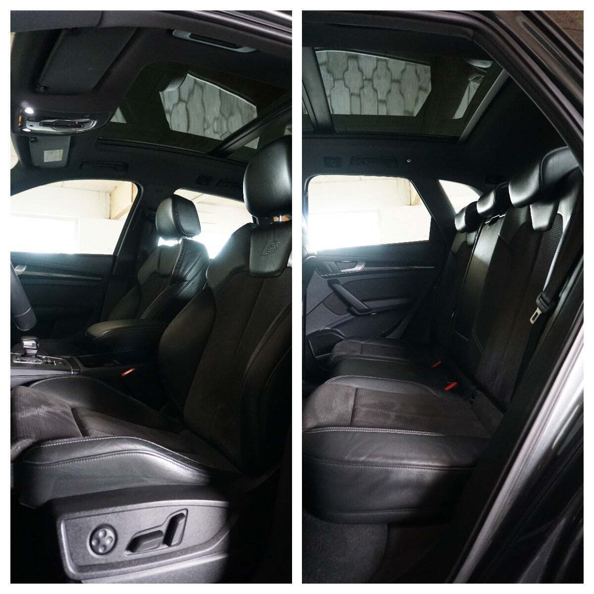 Grå Audi SQ5 fra 2018