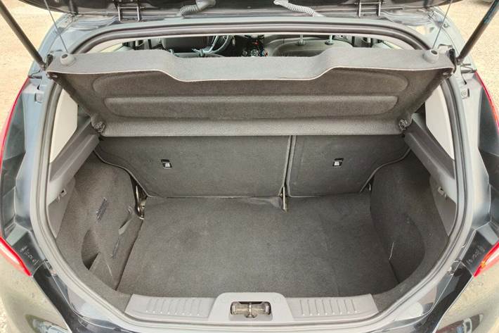 Sort Ford Fiesta fra 2016