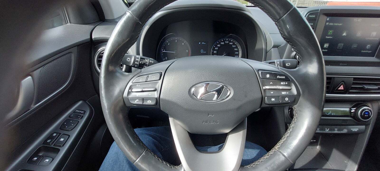 Turquoise Hyundai Kona fra 2018