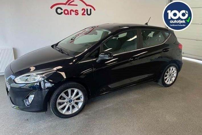 Sort Ford Fiesta fra 2020