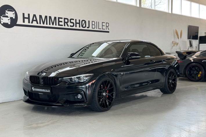 Sort BMW 440i fra 2017