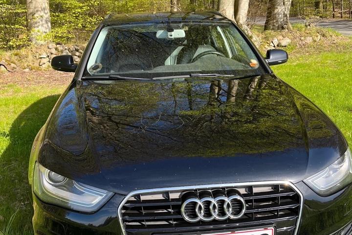 Sort Audi A4 fra 2015