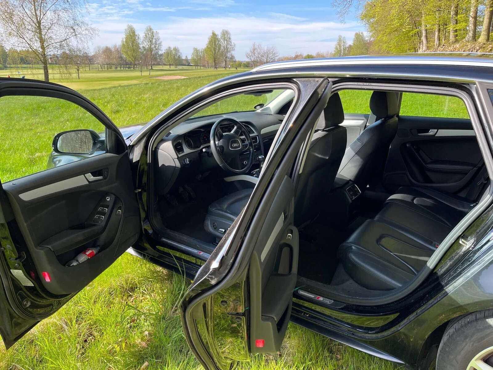 Sort Audi A4 fra 2015