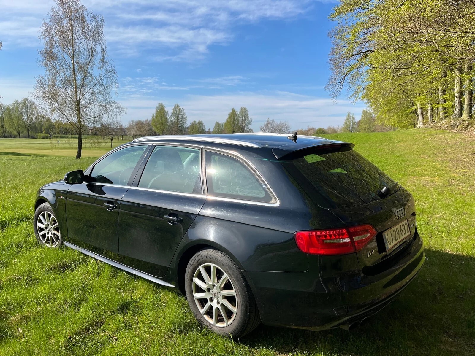 Sort Audi A4 fra 2015