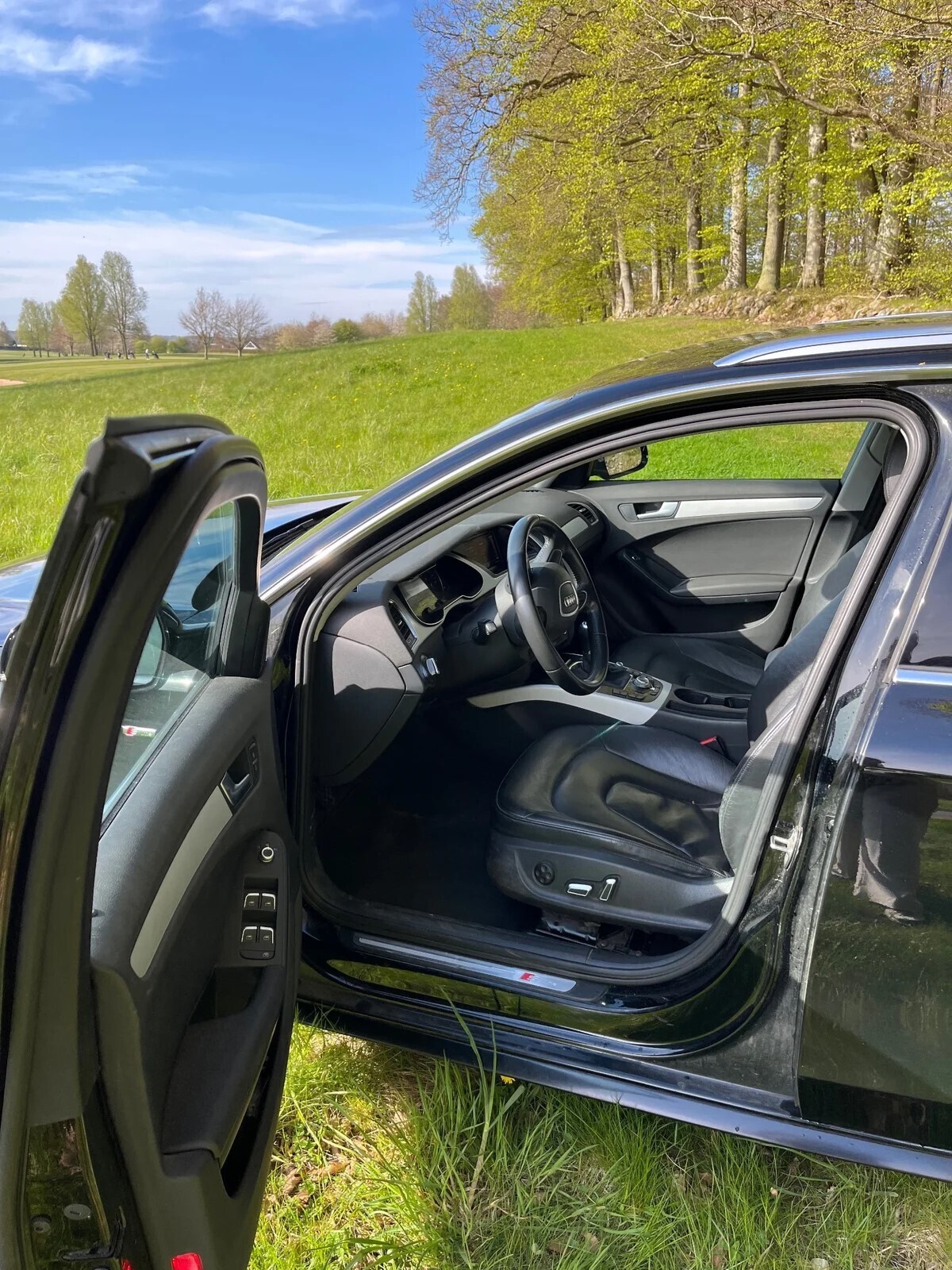 Sort Audi A4 fra 2015