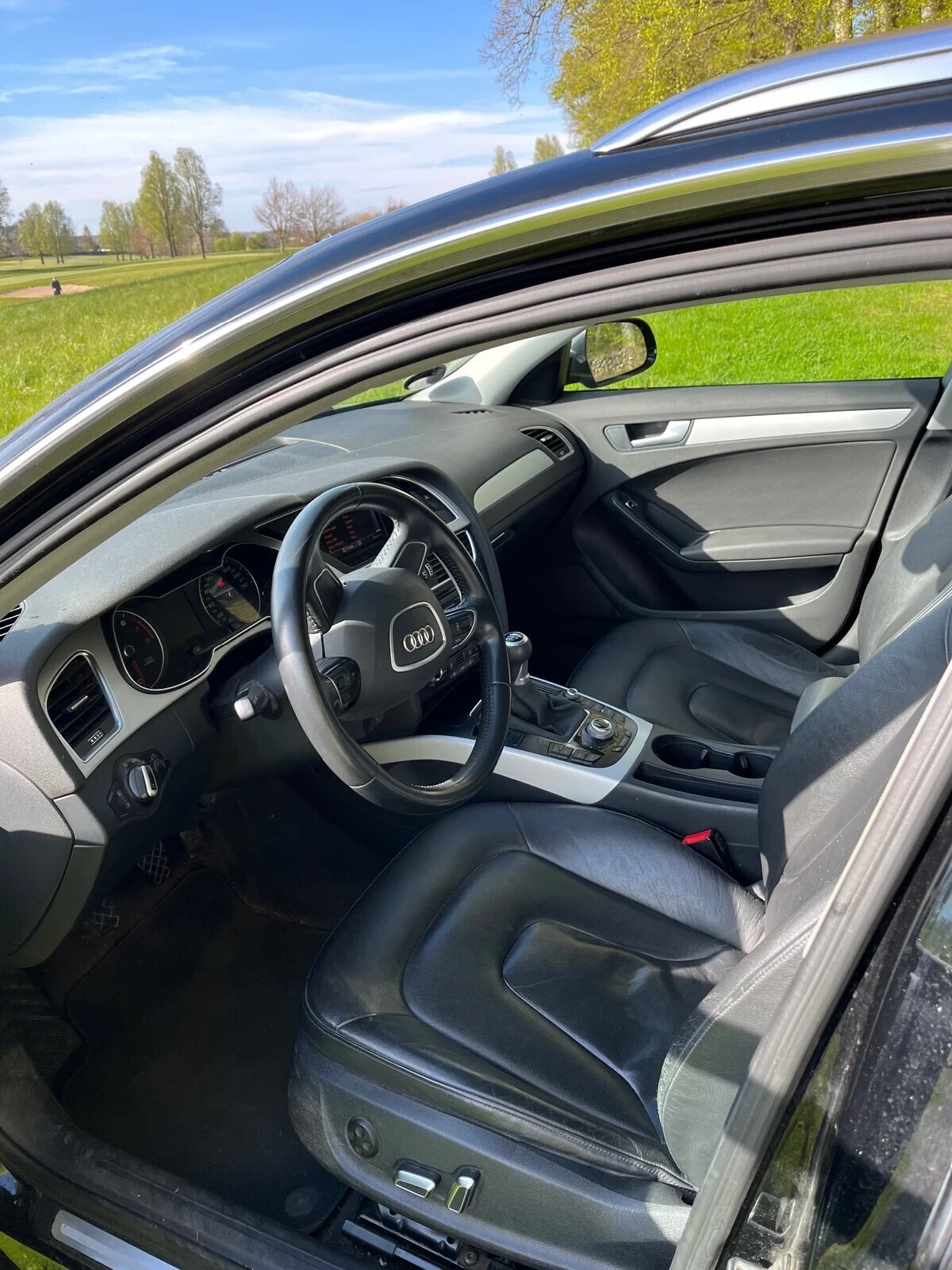 Sort Audi A4 fra 2015