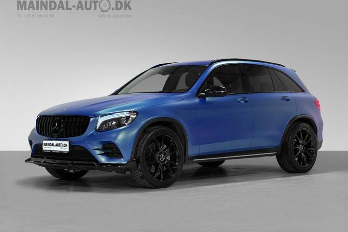 Sort Mercedes GLC43 fra 2018