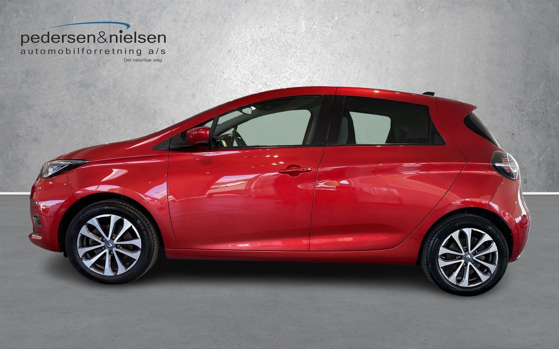 Rød Renault Zoe fra 2020