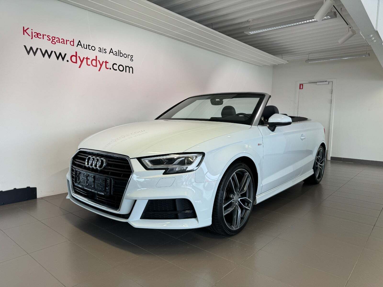 Hvid Audi A3 fra 2018