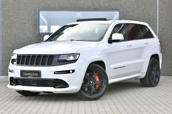 Hvid Jeep Grand Cherokee fra 2014
