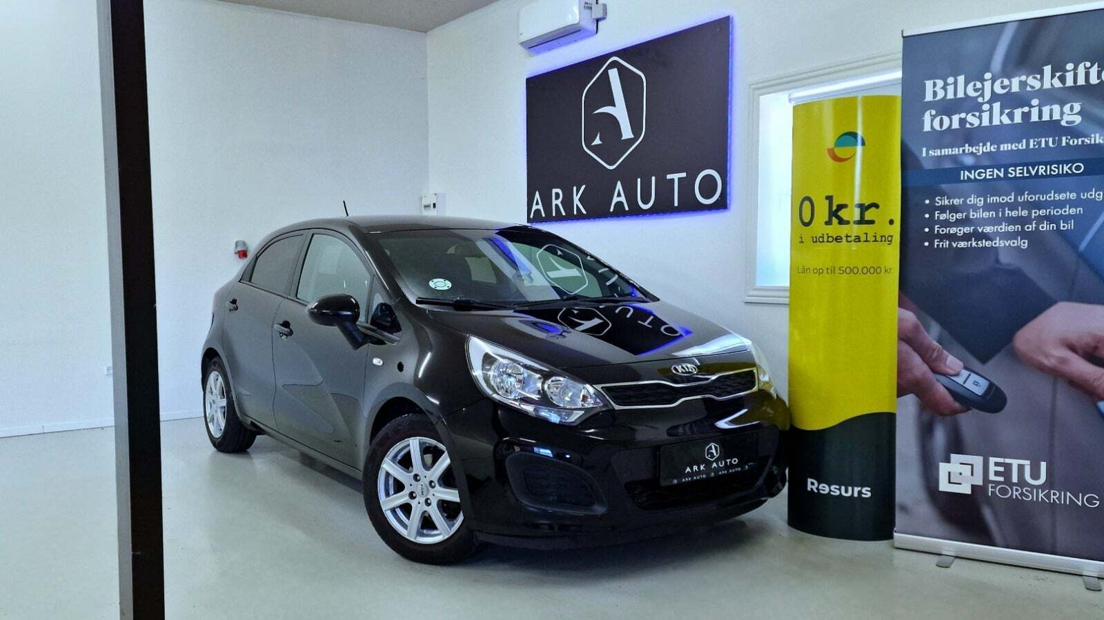 Sort Kia Rio fra 2014